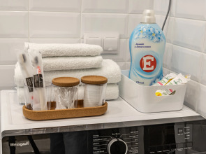 Квартира Moscow Deluxe Apartments Comfy Studio Berzarina