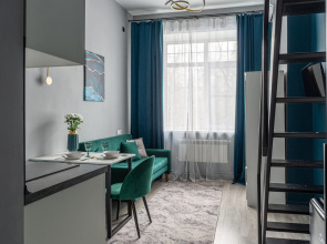 Квартира Студия Emerald Room у МЦД Вешняки