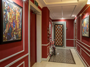 Квартира Moscow Deluxe Apartments Family Suite City View