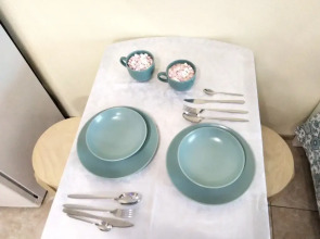 Апартаменты Студия с Балконом и Видом на Город Lesnaya