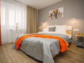 Апартаменты УК Атмоcфеpа с шикарным видом на город