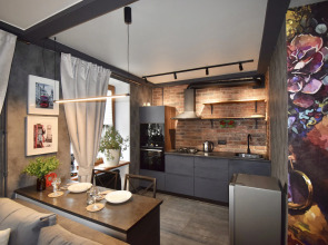 Апартаменты Дизайнерская двухкомнатная квартира в Кронштадте