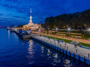 Апартаменты Причал 45 с  Видом в Парк