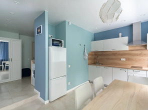 Апартаменты классическая студия с двуспальной кроватью и диваном