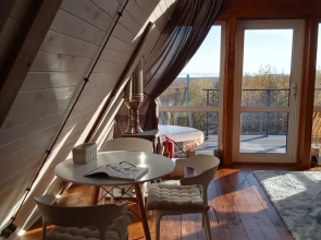 A-Frame U Gory Sobolinaya Private house