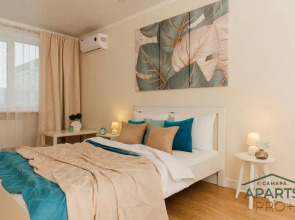 Квартира Aparts Pro Просторная 1-ком в Новом ЖК Сокол на 2 Этаже