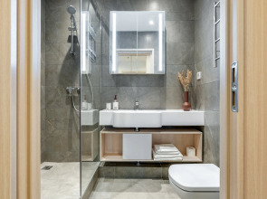 Апартаменты Family Lux с панорамным видом на Остров Мечты и на город