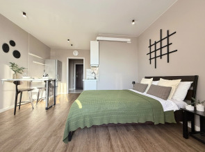 Апартаменты Studio with city view from the 22nd floor