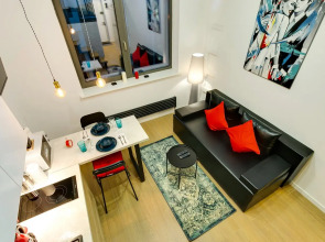 Апартаменты Двухуровневый лофт на Красносельской