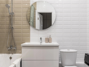 Квартира Moscow Deluxe Apartments Comfy Studio Berzarina