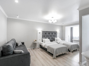 Квартира Королевская кровать с камином