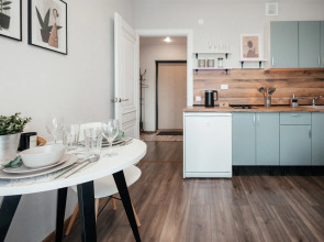 Квартира Стильная 1К Рядом с Зоопарком и Набережной 1-я Подлесная 1