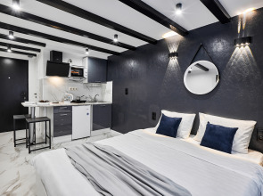 Апартаменты монохромные EasyGuest на Чертановской