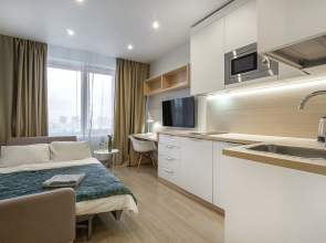 Апартаменты Бизнес-студия с видом на Москва-реку