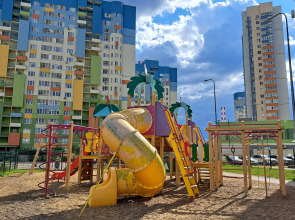 Квартира с панорамным видом на Волгу