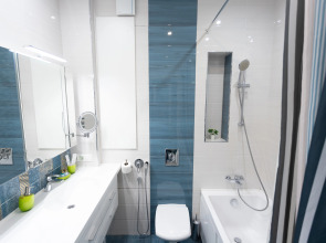 Апартаменты Lalapart Marengo с панорамным видом на 35 этаже небоскреба Савеловский Сити