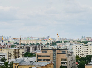 Квартира С Панорамным Видом на Москву Кремль и Moscow City