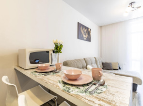 Квартира евродвушка BeGuest возле м. Уральская для четверых