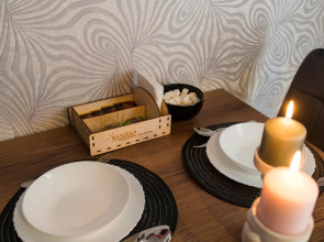 Квартира 2-к у залива в новом доме на Пирогова 2/2 от RentAp, 6 сп.мест