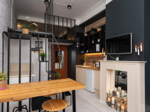 Квартира Двухуровневая с Сауной и Камином