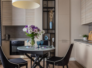 Квартира Moscow Deluxe Apartments Family Suite City View