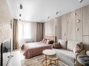 Apartamenty Globalstay Novaa Studia s Dizajnerskim Remontom ZK Aviator 15 Min Peskom do Metro Devatkino