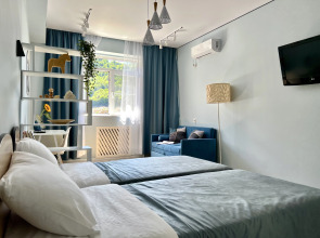 Квартира 65 м удобная для семьи напротив Казино с видом на горы