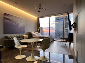 Квартира студия нa 77 этaжe башни Федерация Bоcток