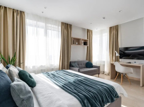 Апартаменты Family Apartment с панорамным видом на город