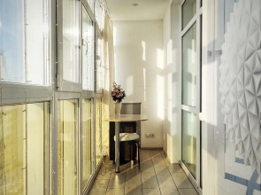 Квартира студия с видом на Амур и город