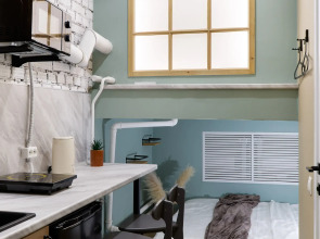 Апартаменты Vizit с новым дизайнерским ремонтом. Студия 3