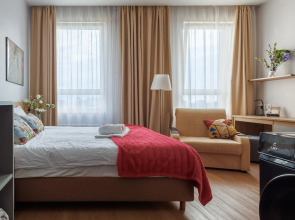 Апартаменты с видом на реку Москву