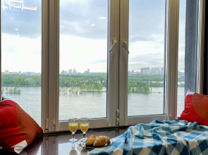 Квартира Студия с Видом на Реку у Метро Речной Вокзал