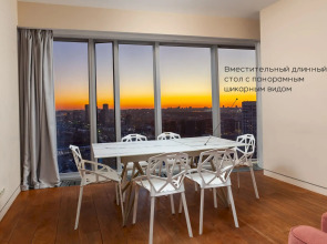 Апартаменты Москва Сити Lux с панорамной ванной 3 комнаты