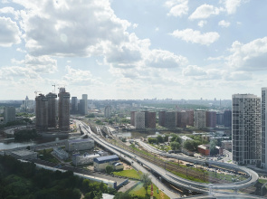 Квартира GM Apartments Шикарная Двушка в Москва Сити в Башне Око
