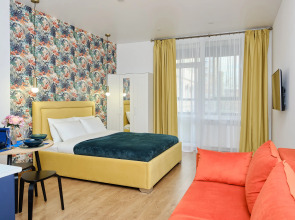 Квартира Astrea-студия у Метро Рядом с Аквапарком