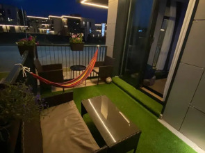 Апартаменты Охта Парк Ohta Loft Apartments с террасой