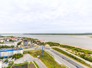 Апартаменты Диван-Кровать на берегу реки с потрясающим видом