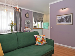 Квартира Атмосферная с качелями в 5 мин от моря