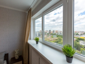 Апартаменты Гости Любят у метро Римская Бежевая