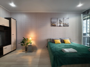 Квартира Однокомнатная с кроватью и диваном