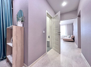 Апартаменты 2шка студия с шикарным видом на город у реки