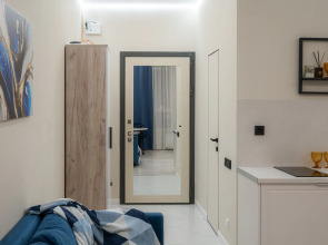 Квартира Студия Люкс в Синих Тонах