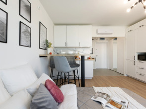 Апартаменты GOSTIO студия ЖК Дмитровский Парк метро Яхромская