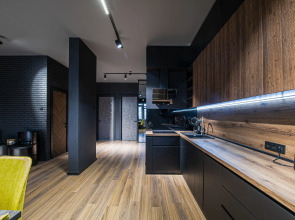 Апартаменты евротрёхкомнатные Stepanenkov в стиле лофт на Горького 24