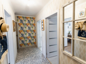 Апартаменты на пешеходной улице с 2-мя спальнями