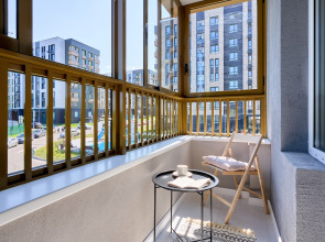 Апартаменты Студия с лоджией рядом с Шереметьево