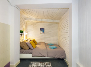 Апартаменты Roomstay с камином