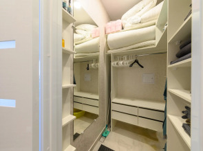 Апартаменты в центре Сочи для 3 гостей ЖК Сокол с видом на море