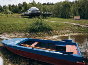 Частный дом на берегу Ладожского озера